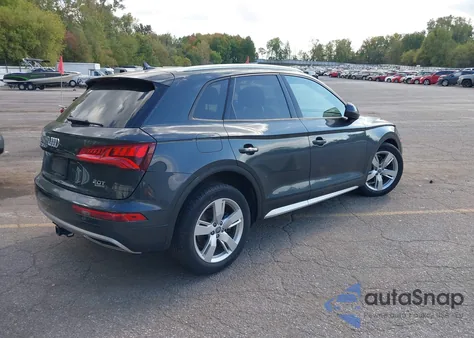 2018 Audi Q5 2.0T Premium/2.0T Tech Premium из США, поврежденный, VIN WA1ANAFY5J2024576